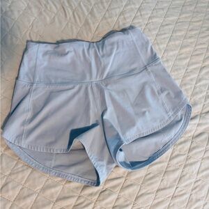 lululemon athletica Sky Blue Athletic Shorts